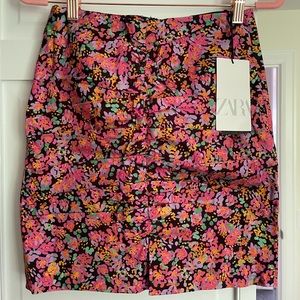 Zara Floral Skirt
